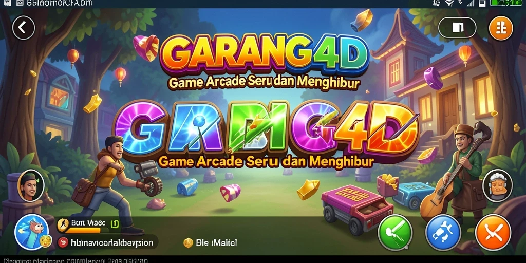 Gameplay seru dan menantang dalam GARANG4D.