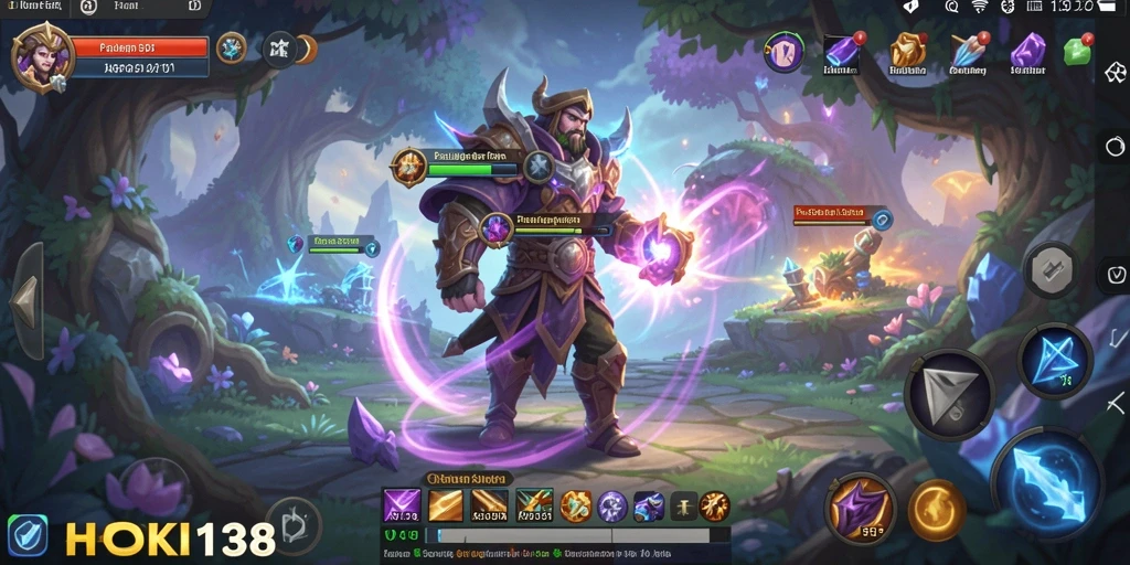 Screenshot HOKI138 menampilkan aksi pertempuran yang seru di dunia ARPG.