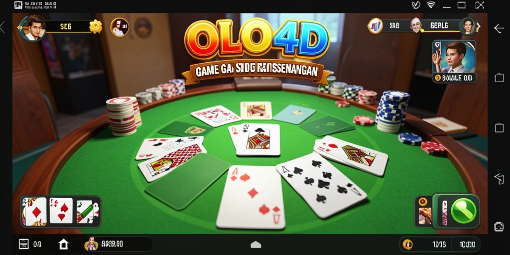Tampilan gameplay seru dan interaktif dari OLLO4D.