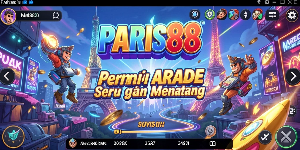 Tampilan menarik dan gameplay seru dari PARIS88 dalam aksi.