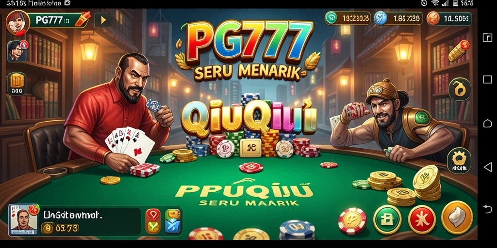 Gameplay QiuQiu yang mendebarkan dan seru.