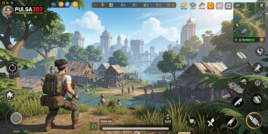 Gameplay PULSA303 yang menakjubkan dalam dunia terbuka.