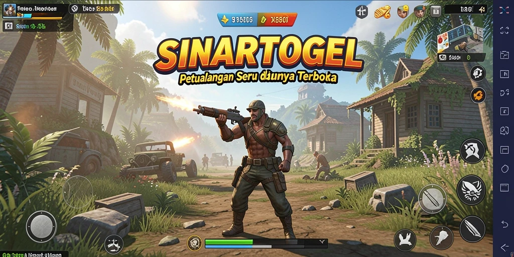 Tampilan gameplay epik dalam dunia terbuka SINARTOGEL.