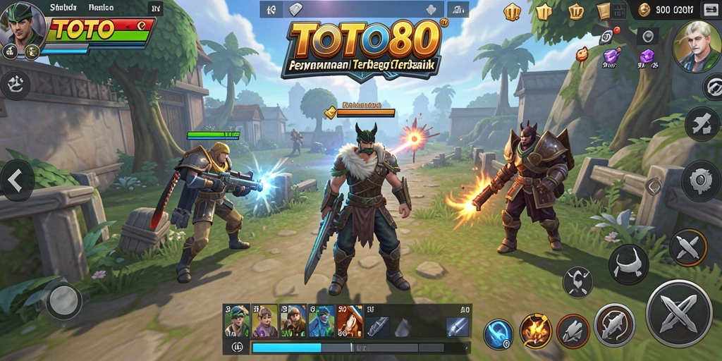 Tampilan gameplay yang menarik dan penuh strategi dalam TOTO80.