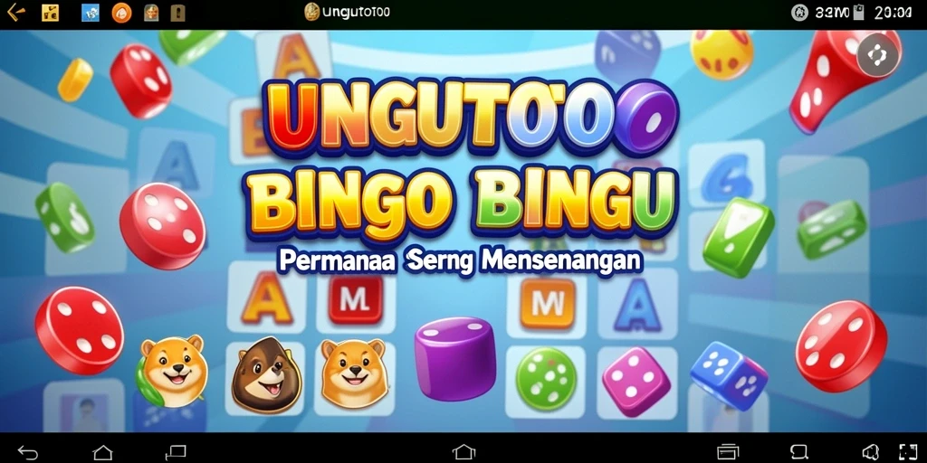 Tampilan gameplay seru dalam permainan Bingo UNGUTOTO.